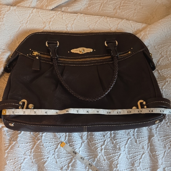 Elliott Lucca Leather Dark Brown Purse - Picture 6 of 16